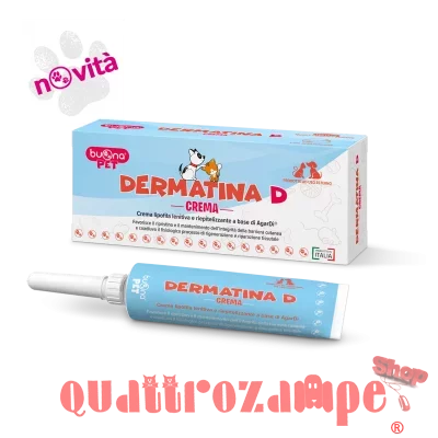 Buona Pet Dermatina D 30 ml Cura Della Pelle Idratante Lenitiva