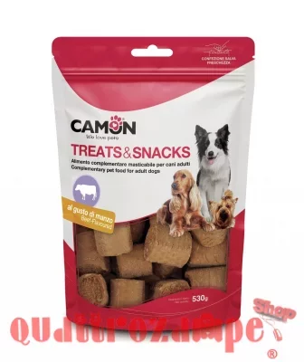 Camon Snack Biscotto Rollos Manzo 530 gr per Cani