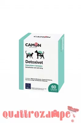 Camon Orme Naturali Detoxivet 60 compresse per Cani e Gatti