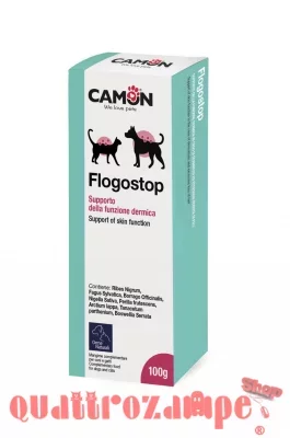 Camon Flogostop 100 gr Pasta Supporto Dermico Cani e Gatti