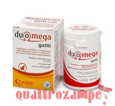 Candioli Duomega 30 Capsule Omega 3 Per Gatti