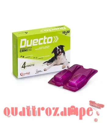 Candioli Duecto Spot On 4 Pipette Cani da 10 kg a 20 kg