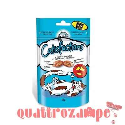 Catisfactions Snack Per Gatti 60 gr Salmone