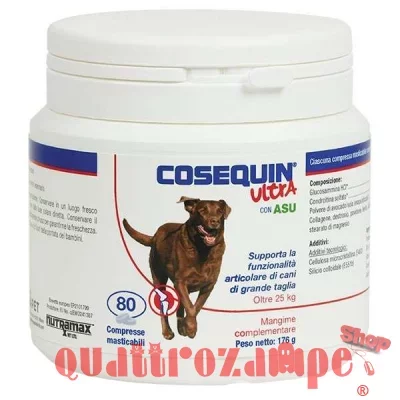 Therapet Nutramax Cosequin Ultra Large 40 Compresse Per Cani