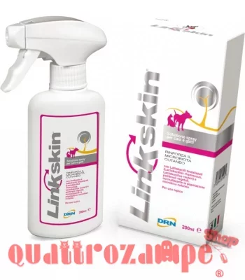 DRN Linkskin Soluzione Spray 200 ml Per Cani e Gatti
