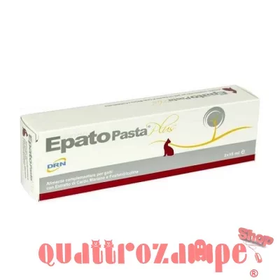 DRN Epato Plus Pasta 2 Siringhe 15 ml Per Gatti