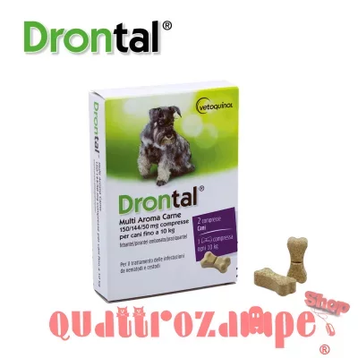 Drontal Multi Aroma Carne 6 Compresse Per Cani Fino A 10 kg