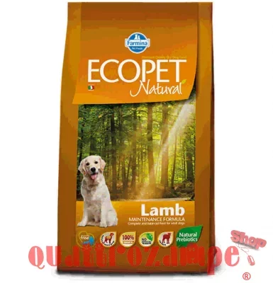 Farmina Ecopet Natural Adult Lamb Agnello 2,5 Kg