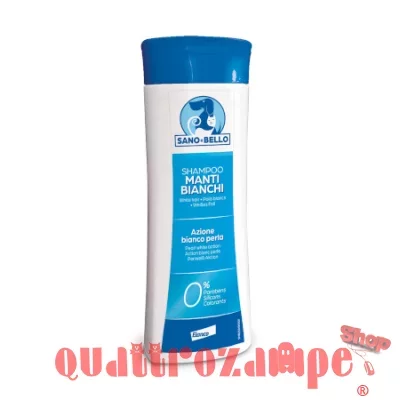 Elanco Sano e Bello Shampoo Manti Bianchi 250 ml