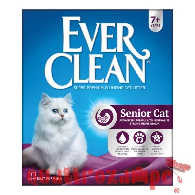 Lettiera Agglomerante Ever Clean Senior 6 lt Per Gatti Anziani