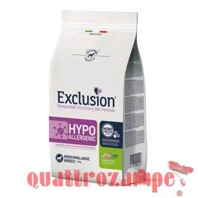 Exclusion Diet Hypoallergenic Insect And Pea 12 kg Insetti Piselli Per Cane