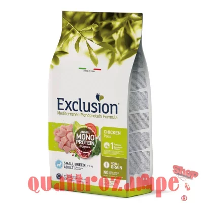 Exclusion Mediterraneo Small Breed Adult Pollo 7 Kg Chicken