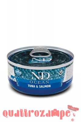 Farmina N&D Ocean 70 gr Tonno e Salmone Umido Gatto