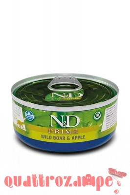 Farmina N&D Prime 70 gr Cinghiale e Mela Umido Gatto