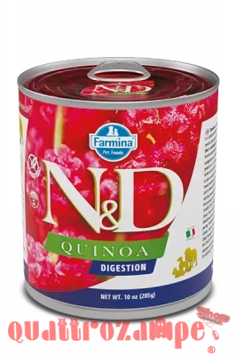 Farmina N/D Umido Quinoa Dog Adult Digestion 285 Gr Cane