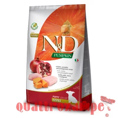 Farmina N/D Pumpkin Grain Free Puppy Mini Pollo e Zucca 2,5 kg