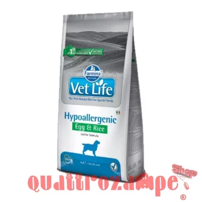Farmina Vet Life Hypoallergenic Egg & Rice 12 kg Per Cani
