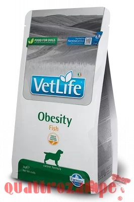 Farmina Vet Life Obesity Fish 12 kg Pesce Per Cani In Sovrappeso