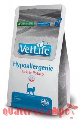Farmina Vet Life Hypoallergenic Maiale Patate 400 gr Per Gatti