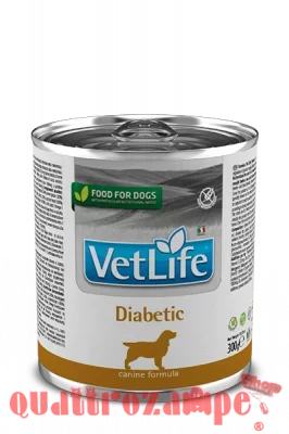 Farmina Vet Life Diabetic 300 gr Barattolo Umido Per Cani