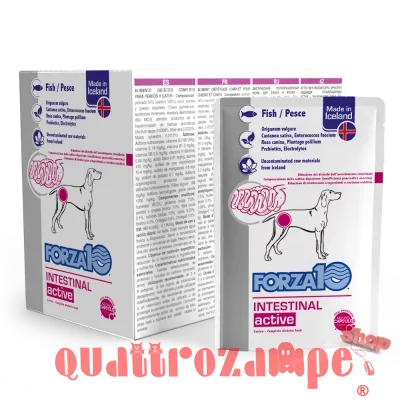 Forza 10 Intestinal Active Pesce 100 Gr Busta Umido Cane