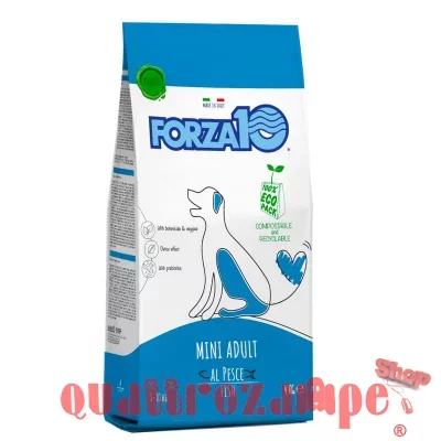 Forza 10 Mini Adult Pesce 4 kg Crocchette Per Cani