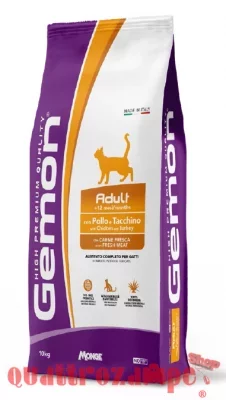 Gemon by Monge Adult Complete Pollo e Tacchino 7 Kg Cibo Gatto
