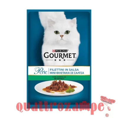 Gourmet perle 85 gr Coniglio Bustina Gatto