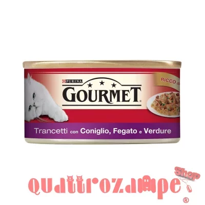 Gourmet Trancetti 195 gr Coniglio fegato e verdure