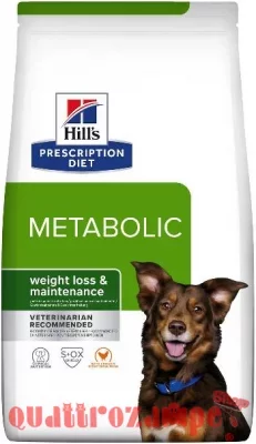 Hill's Prescription Diet Metabolic Pollo 12 kg Pollo per Cane