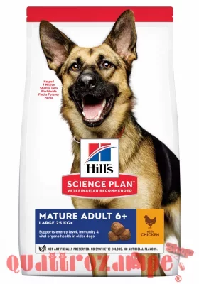 Hill's Science Plan Cane Large Breed Mature Active Longevity 12 kg Pollo