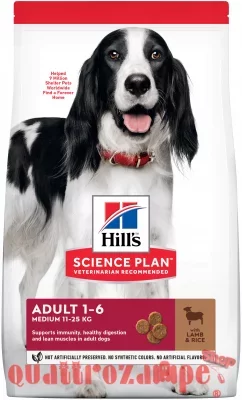 Hill's Science Plan Adult Medium Breed Agnello Riso 14 kg