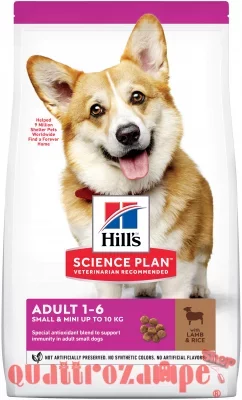 Hill's Science Plan Small & Mini Adult con Agnello 1,5 Kg