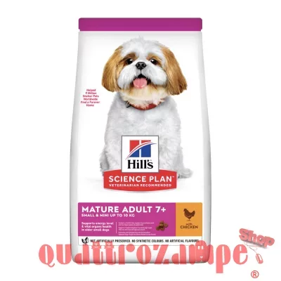 Hill's Science Plan Small & Mini Mature Adult 7+ con Pollo 1,5 kg