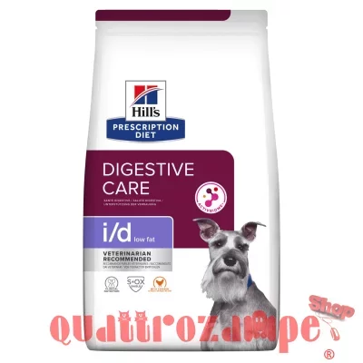 Hill's Prescription Diet i/d Low Fat Digestive Care 4 Kg Per Cane