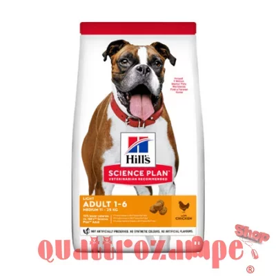 Hill's Science Plan Cane Adult Medium Breed Light 14 kg