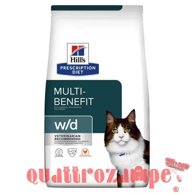 Hill's Prescription Diet W/D Multi Benefit 1,5 Kg Secco Gatto