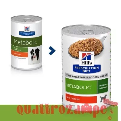 Hill's Metabolic Weight Management Pollo 370 gr Umido Per Cane