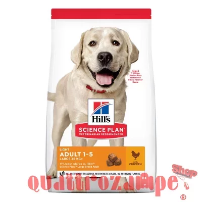 Hill's Science Plan Cane Adult Large Breed Light Pollo 14 kg