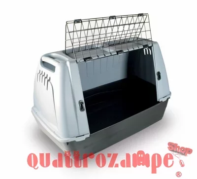 Trasporto Auto Per Cani Mod Bracco 100 100x60x65h Gabbia Per Auto