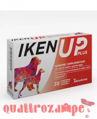 Teknofarma Iken Up Plus 36 Compresse Medio Grande Cani
