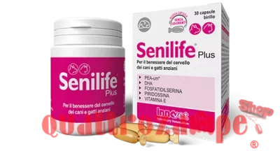 Innovet Senilife Plus 60 Capsule Birillo Per Cani e Gatti