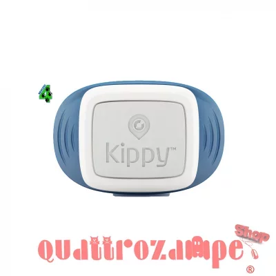 Kippy The Pet Finder Localizzatore GPS Blu per cani, gatti e animali domestici + Sim con 1 anno di Tracciameno Incluso