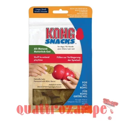 Kong Dog Snack Adult Smal Bacon E Formaggio 198 gr Per Cane