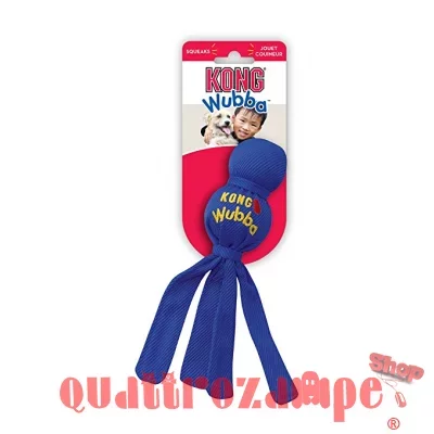 Kong Gioco Wubba Extra Large 43 cm Tira e Molla Per Cani
