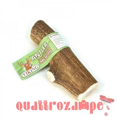 Leopet Viking Corna di Cervo 100% Large 120 - 160 Gr Per Cani