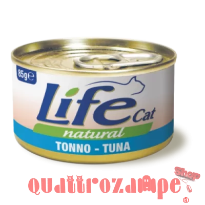 Life Cat Natural Tonno 85 gr Scatoletta Gatti