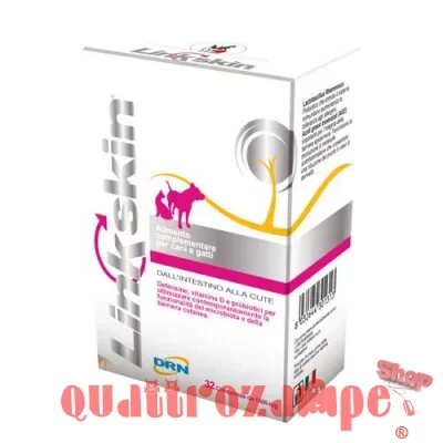 DRN Linkskin 32 Compresse Integratore per La Perdita Di Pelo Cani e Gatti