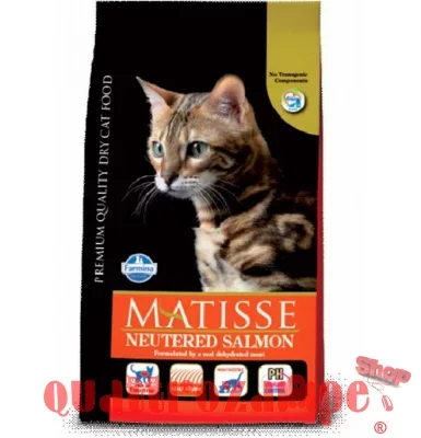 Farmina Matisse Neutered Salmone 10 kg Per Gatti Sterilizzati