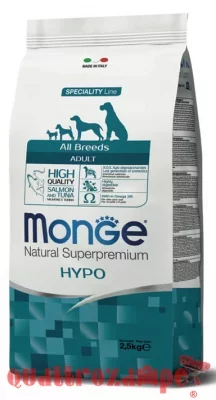 Monge Superpremium Hypo Salmone Tonno 2,5 kg Cane